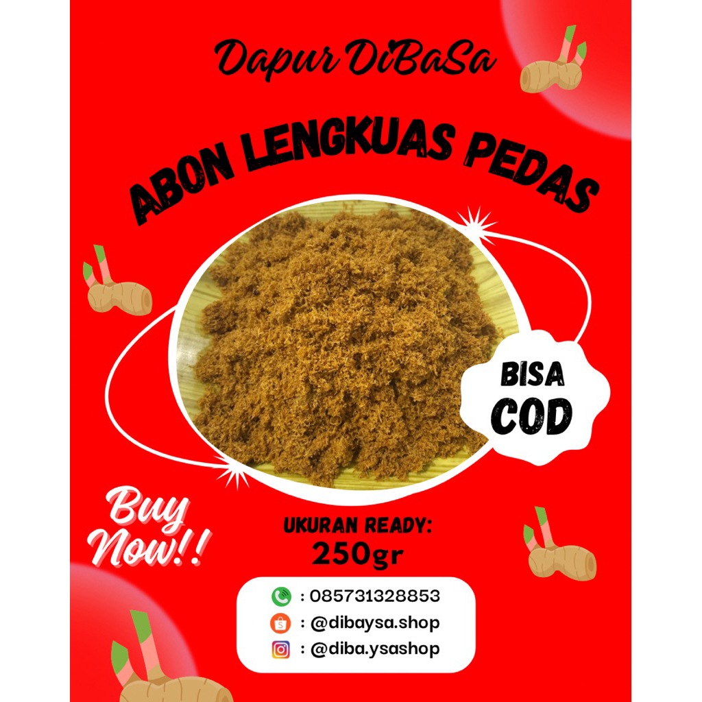 

Abon Lengkuas Pedas-250gr