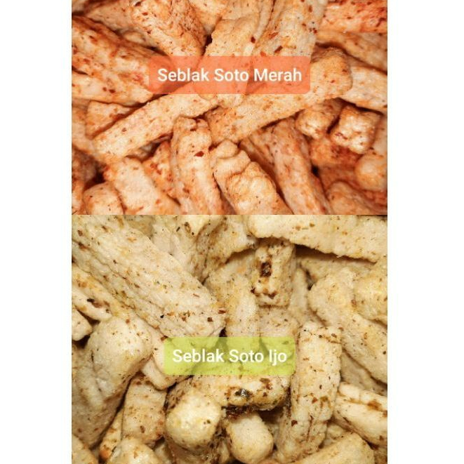 

Endeuss Snack - Kerupuk Seblak Soto Pedas & Asin 65GR / Jajanan Pedas 5000an Termurah Terlaris