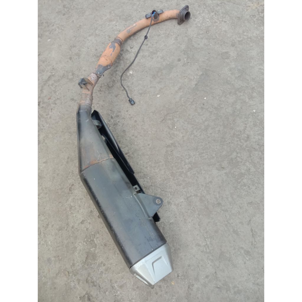 KNALPOT STANDAR HONDA NEW CB150R LED ORIGINAL COPOTAN