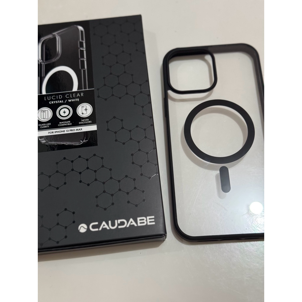 preloved Caudabe Magsafe Lucid Clear Case iPhone 13 Pro Max