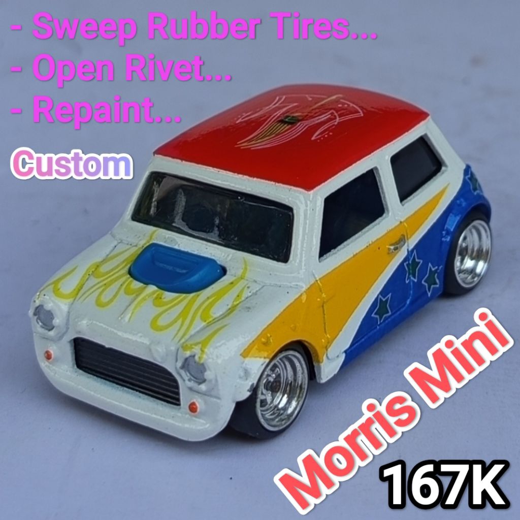 Hot Wheels Austin Morris Mini Custom