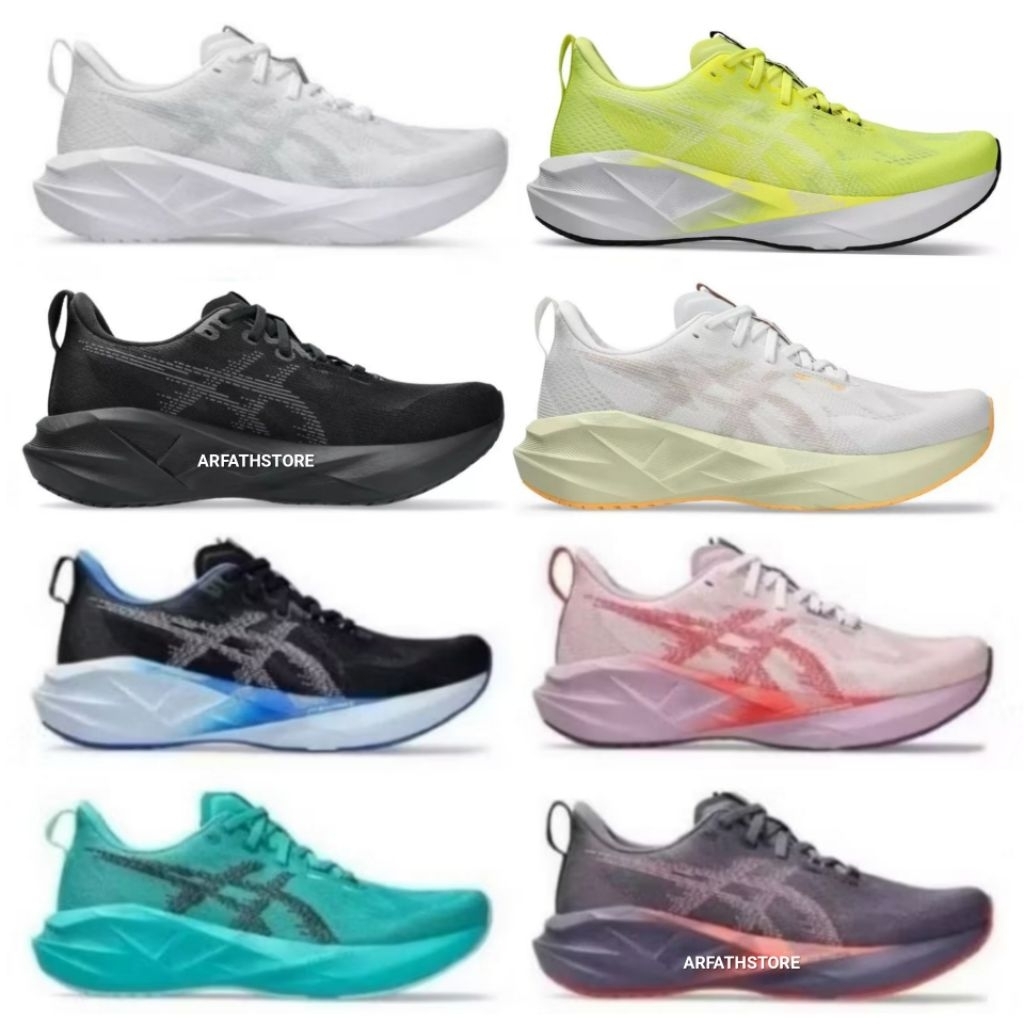 SEPATU RUNNING ASICS NOVABLAST 5 100% ORIGINAL NEW SHOES 2025
