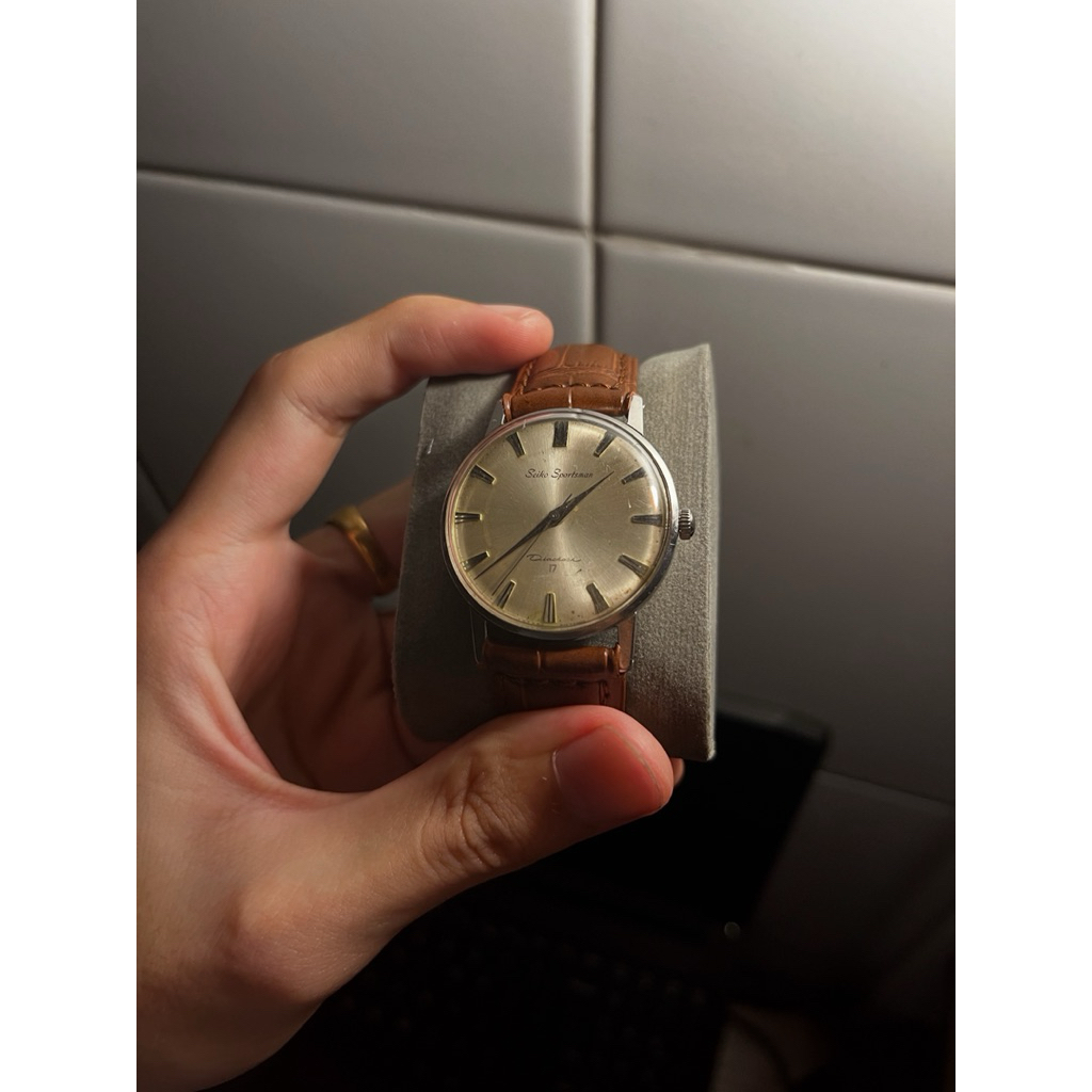 Jam SEIKO Sportsman Diashock 17 Vintage 1960’s
