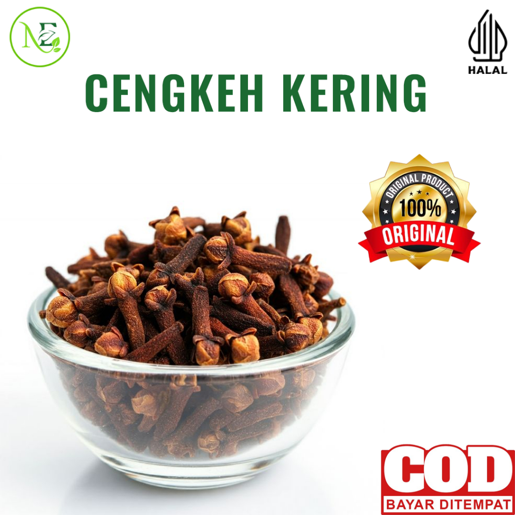 

Cengkeh Kering Utuh Super Grade A / Rempah dan Bumbu dapur cengkeh premium