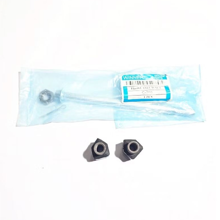 Paket 3 - Honda C70 - Front axle as depan c70 dan Karet Apollo