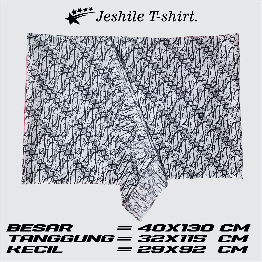 SEMBONG BATIK JARIK PARANG BARONG special edition cocok untuk bawahan basofi pria wanita special edi