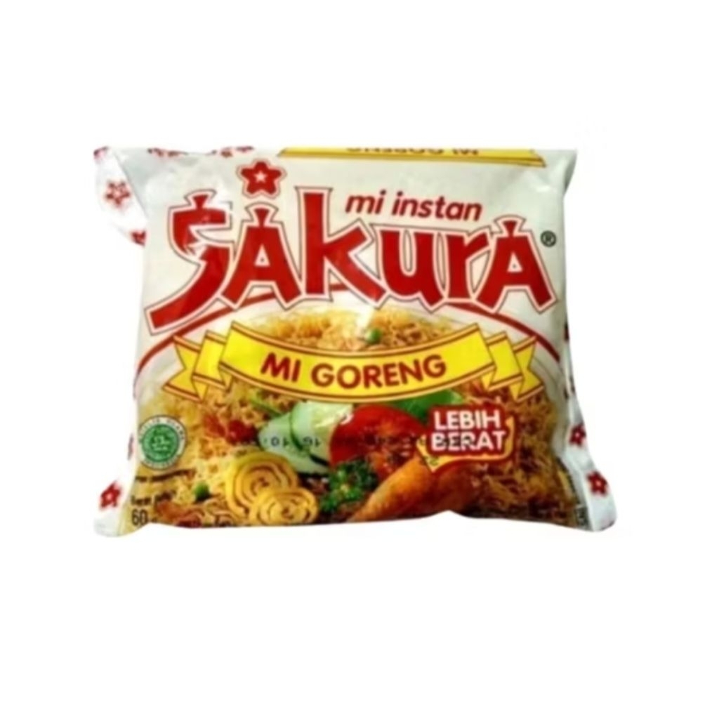 

Mie instan Sakura goreng 60 gram