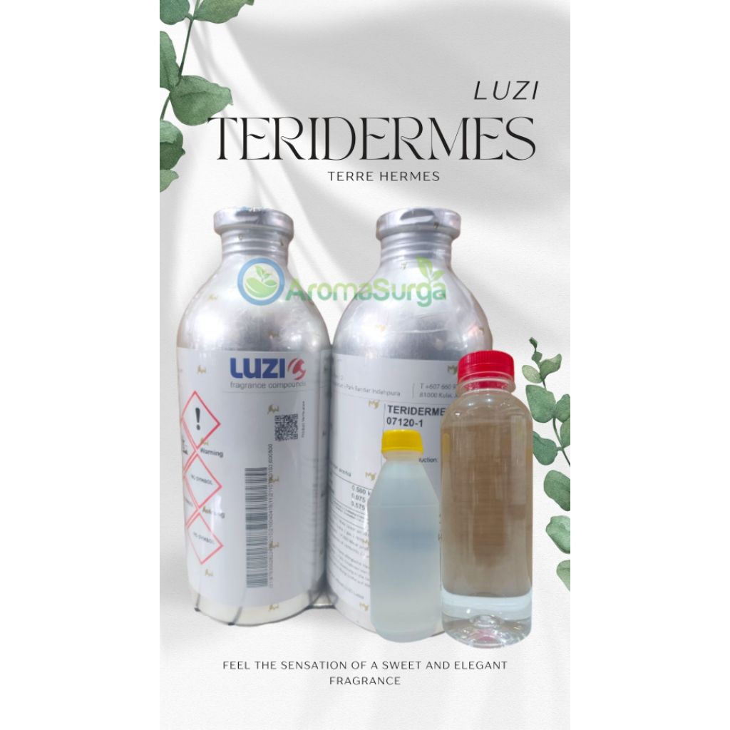 TERIDERMES LUZI | BIBIT PARFUM LUZI 100% ASLI