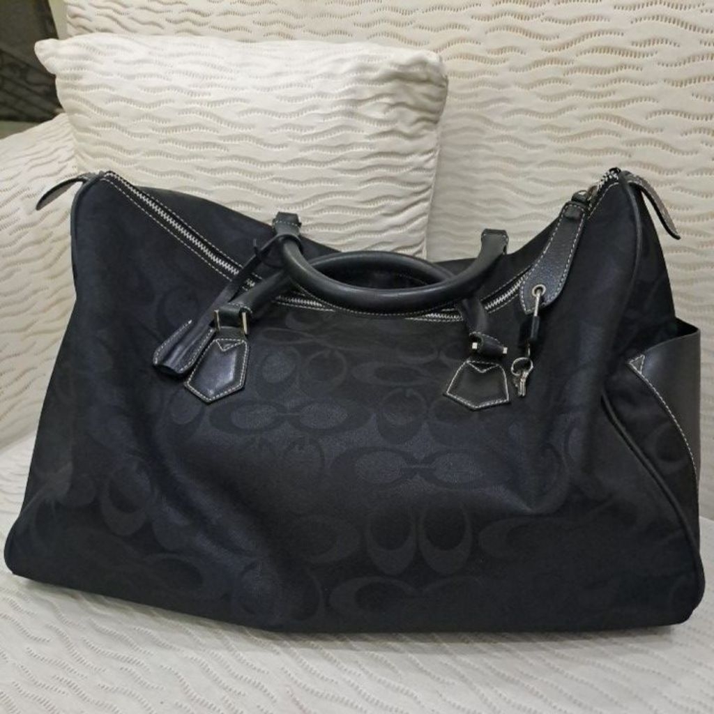 tas travel gobelini firenze hitam tas tenteng preloved