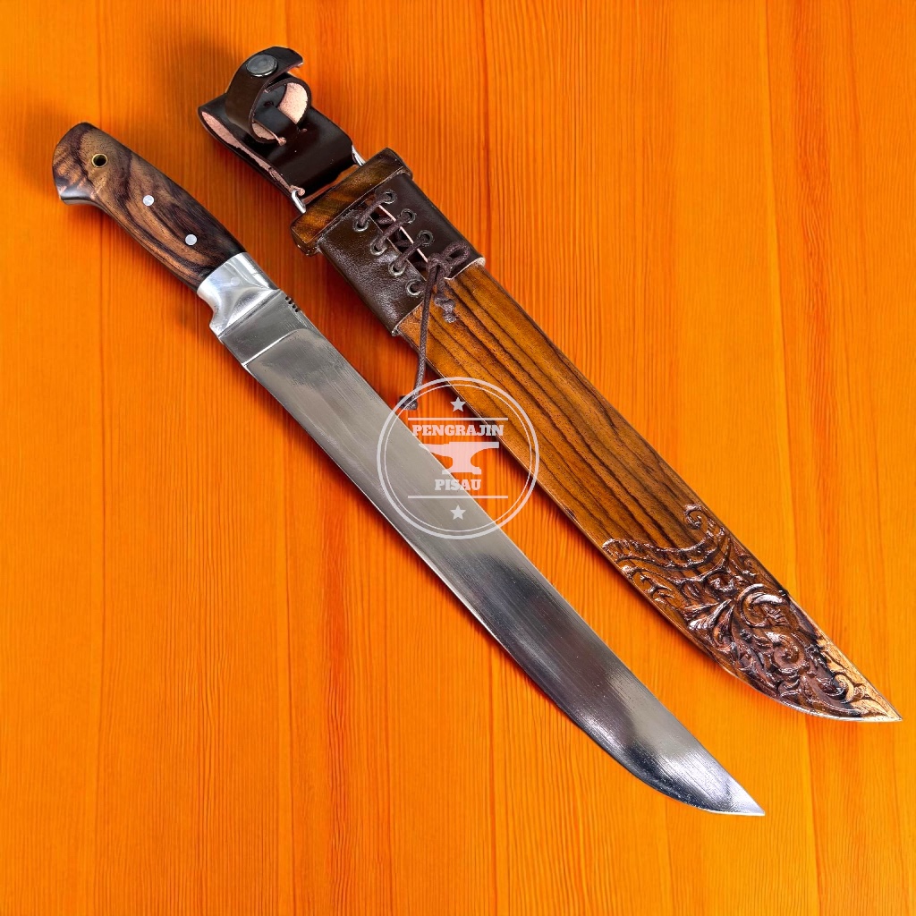 Pisau Sembelihan Premium Baja Hss Fulltank Sangket