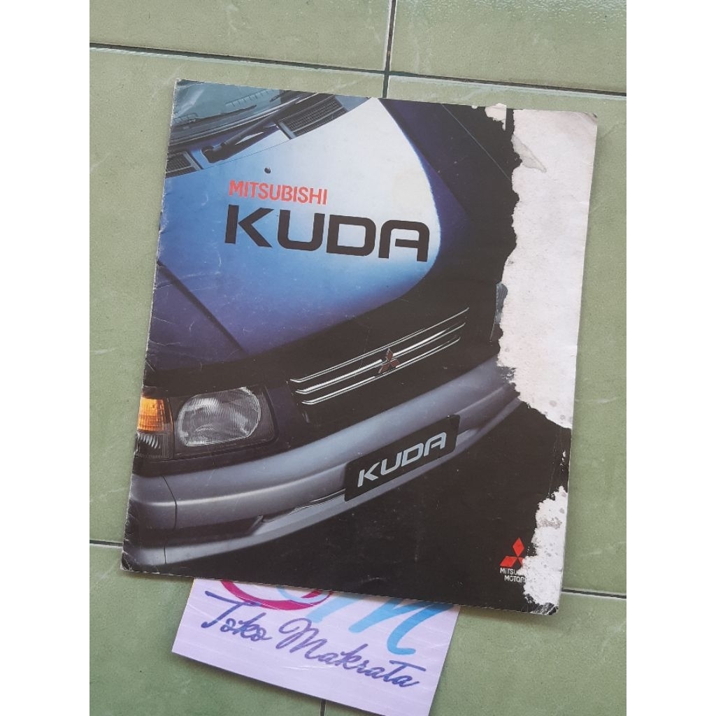booklet buku brosur iklan original mobil Mitsubishi KUDA jadul lawas lama langka