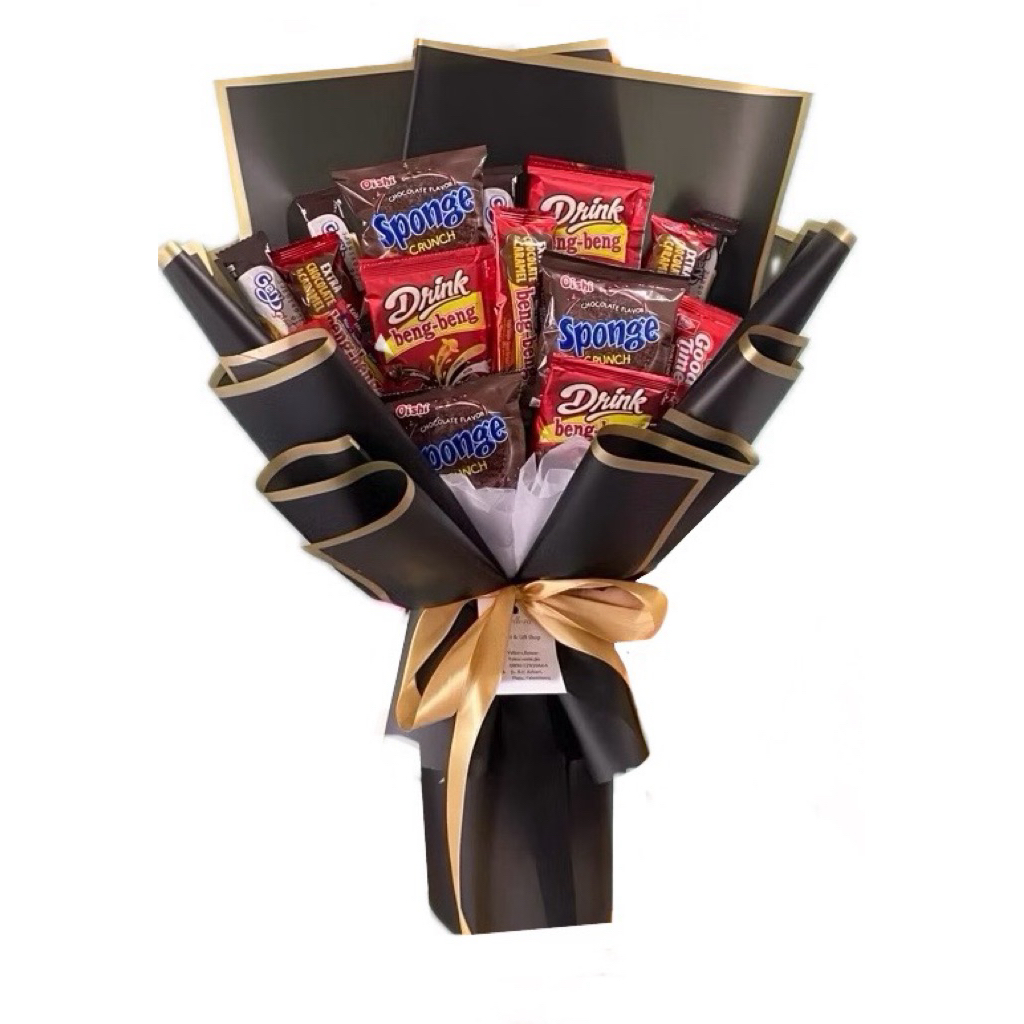 

[READY STOK] Buket Mix /Buket Snack Mix/Buket Wisuda/Aniversary/Birthday/Graduation/cowo/cewe/Kopi