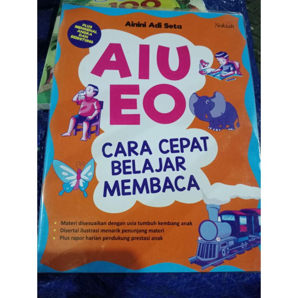 Buku AIUEO Cara Cepat Belajar Membaca