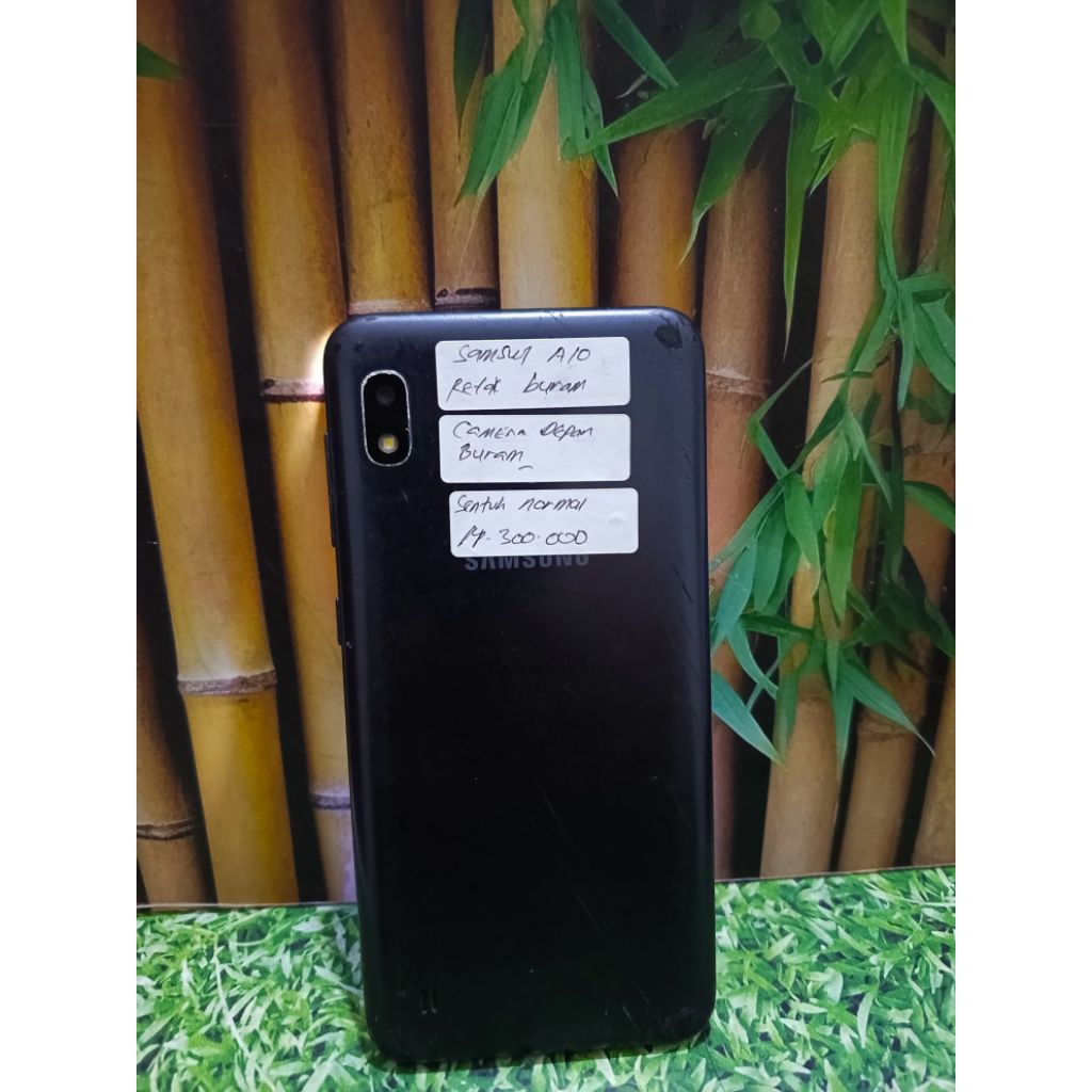 Samsung a10 2/32 minus lcd retak resmi bukan re palbis