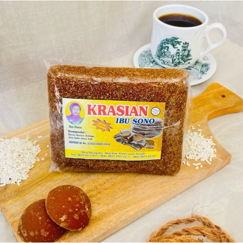

Krasian Bu Sono (Varian Tidak Potong) Ukuran 500 gram dan 1 kg