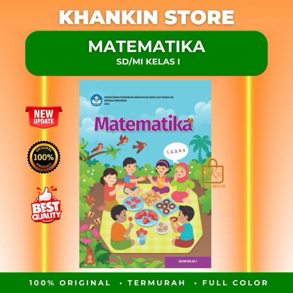 BUKU PAKET KURIKULUM MERDEKA MATEMATIKA KELAS 1 SD