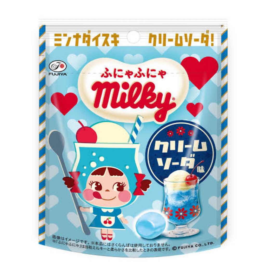 

Fujiya milky milk candy cream soda | ORI Jepang