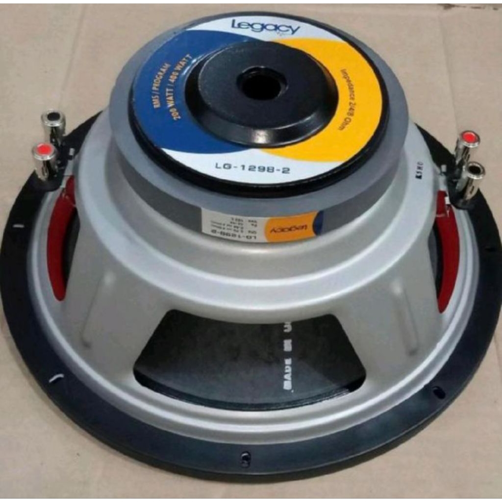Speaker Subwoofer 12 Inch Legacy LG 1298-2 Double Coil Original