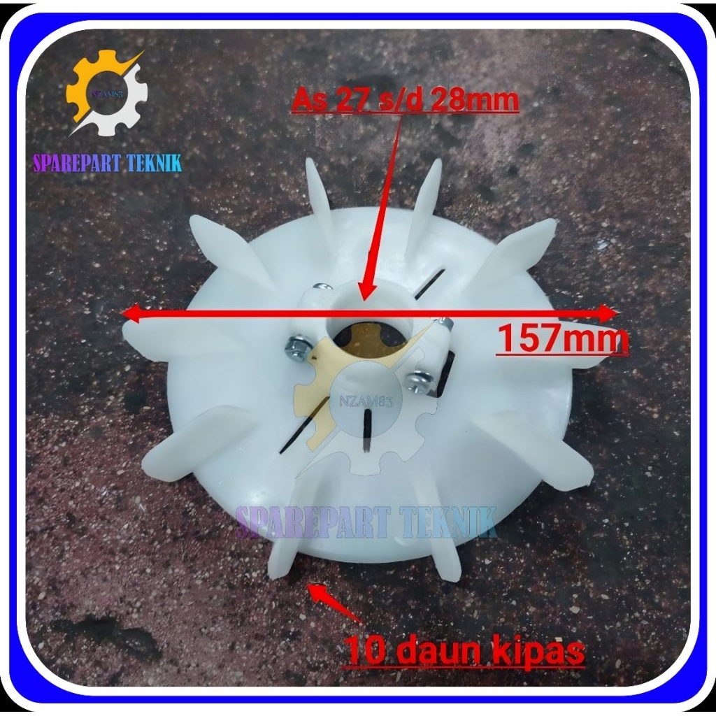 D90 Fan Electro motor-Kipas dinamo-External fan