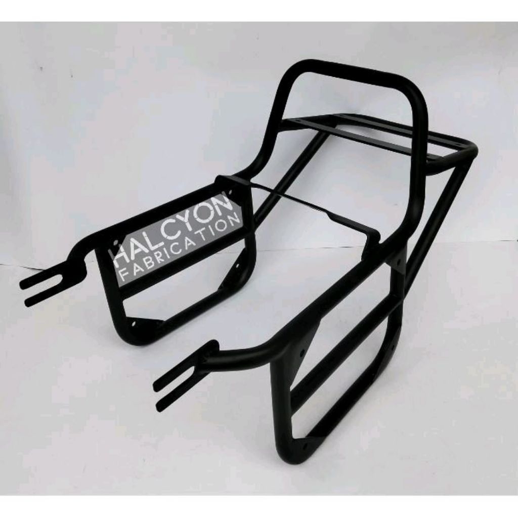 Back Rack W175TR, Behel Kawasaki W175TR, rak belakang/samping, rak kawasaki