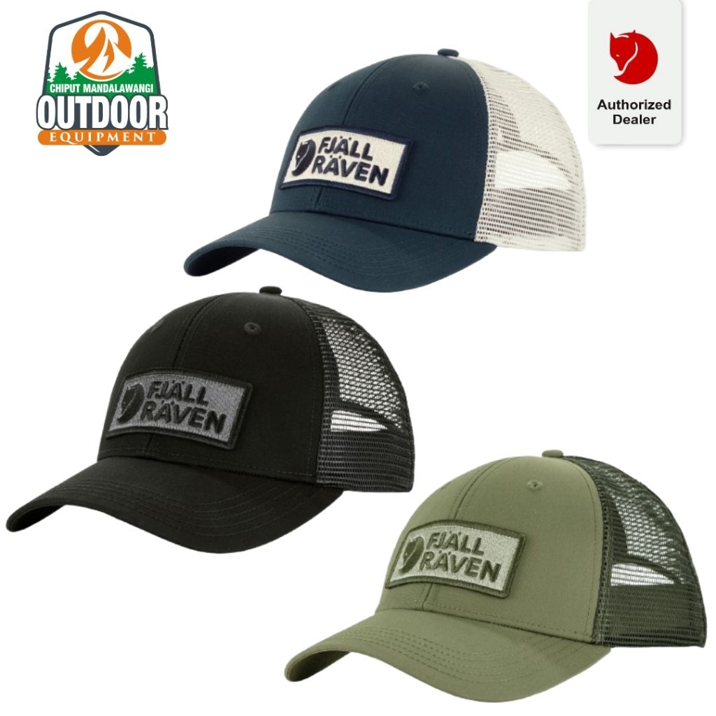 Fjallraven Langtradarkeps Trucker Topi Fjallraven Langtradarkeps Trucker Hat Pria Wanita Model Jarin