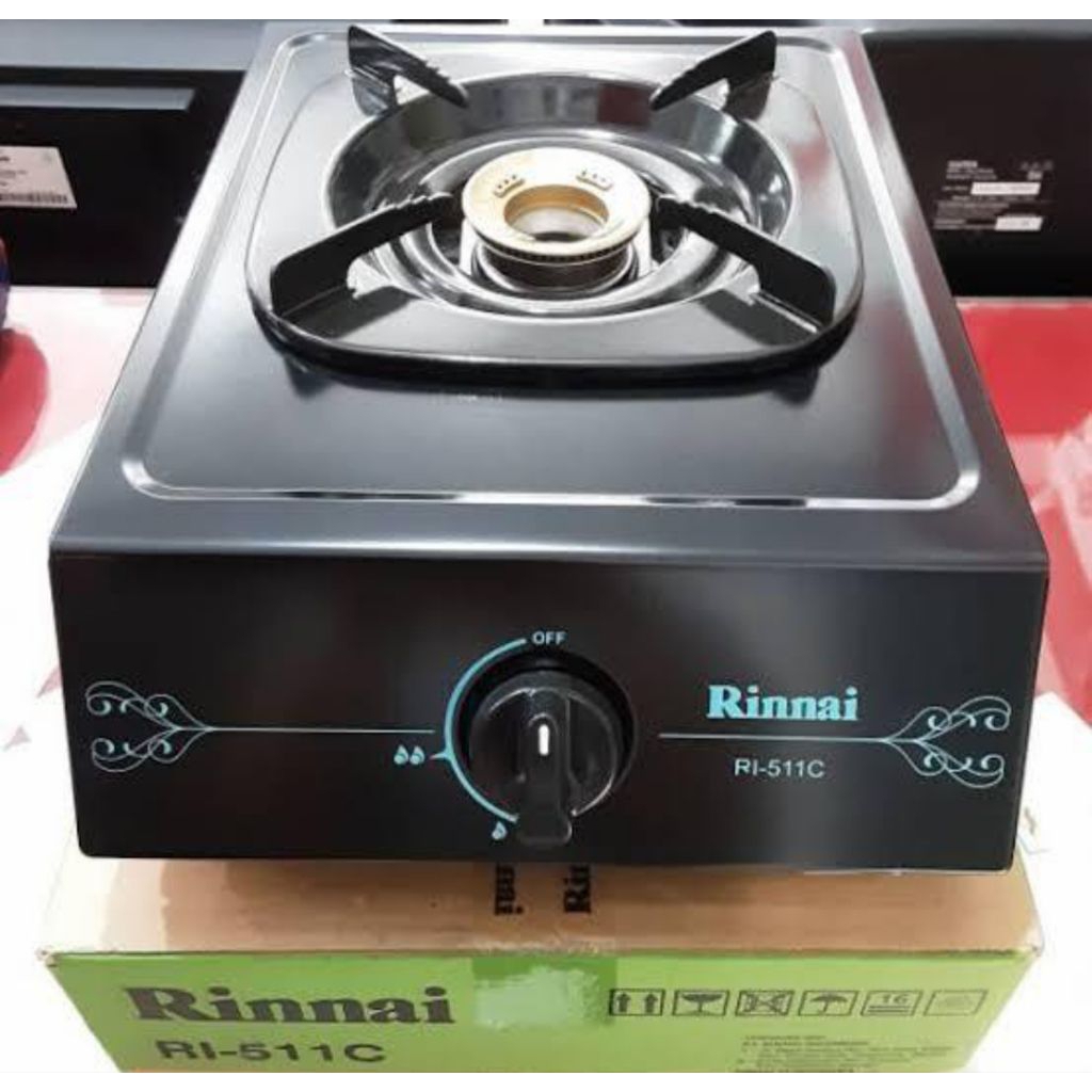 Kompor set rinnai 1tungku +regulator 206