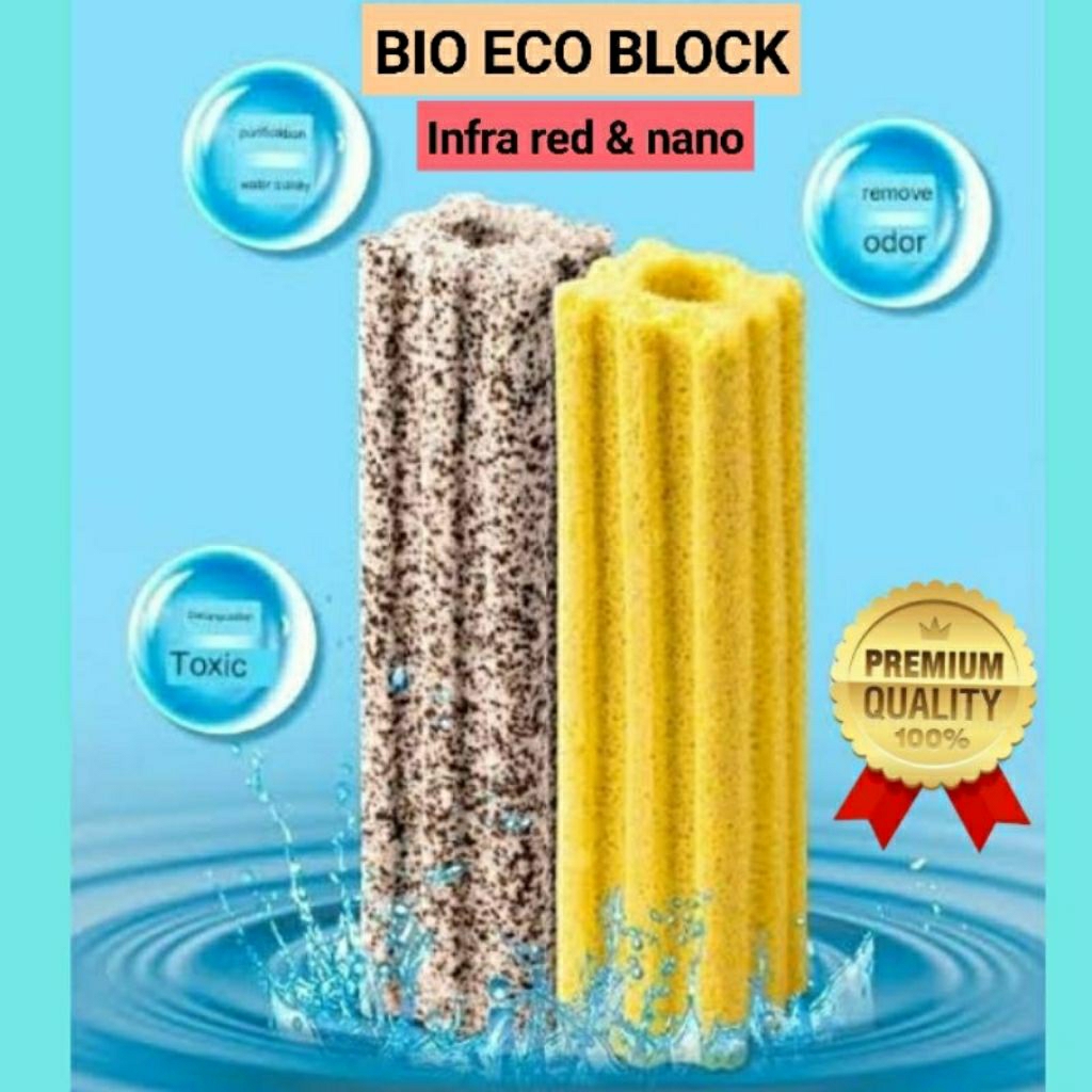 Bio Ring - Bioring Eco Bio Blok Momogi - Rumah Bakteri - 98 x 27 mm - Media Filter