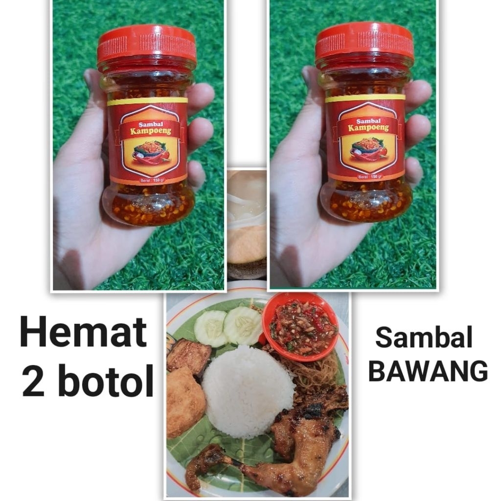 

Sambal sambel kampoeng Bawang paket hemat 2 botol