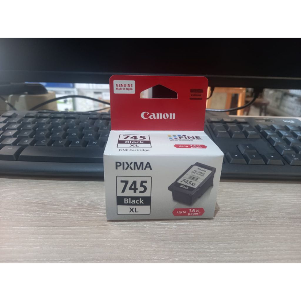 Tinta Cartridge Canon PG 745xl Black Dan CL 746xl TriColour Original