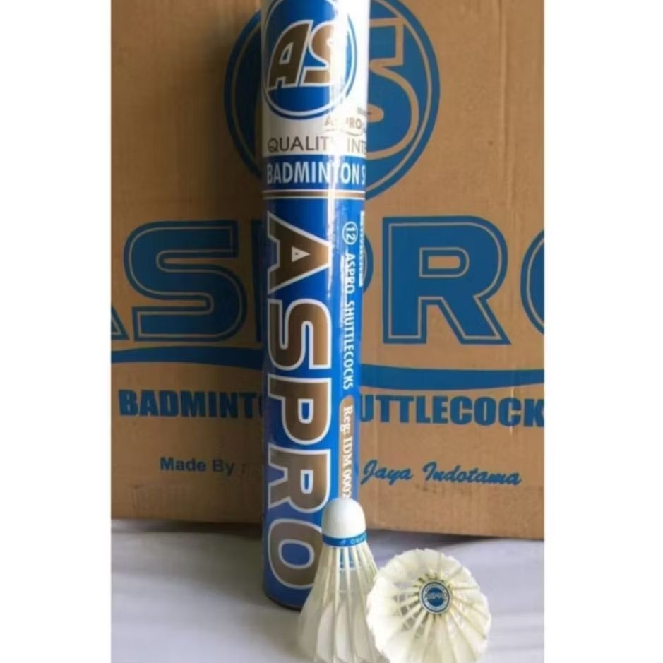 KOK ASPRO BIRU BULU RUNCING TAJAM BADMINTON BULUTANGKIS