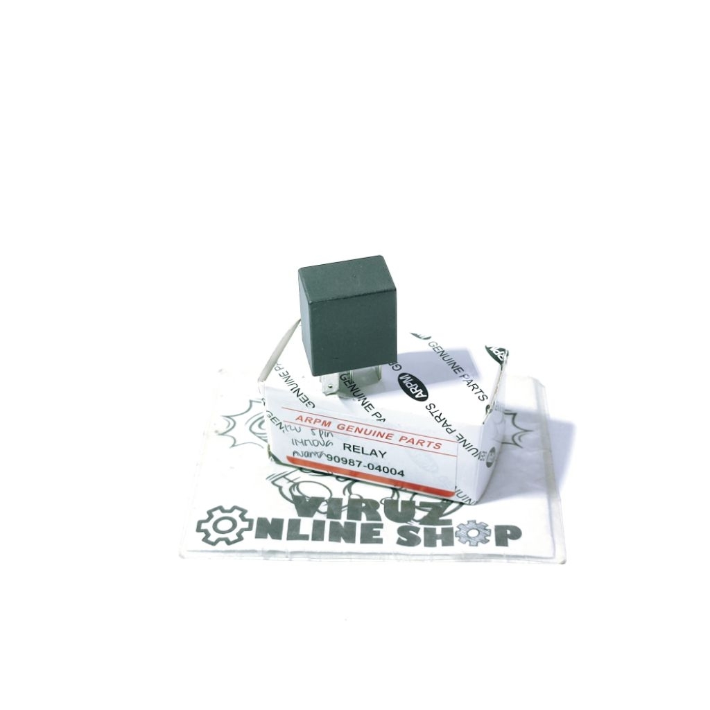 RELLAY RELAY LAMPU HEADLAMP HEAD LAMP COOLING FAN 12V KAKI 5 INNOVA INOVA AVANZA SPIN PART 90987-040