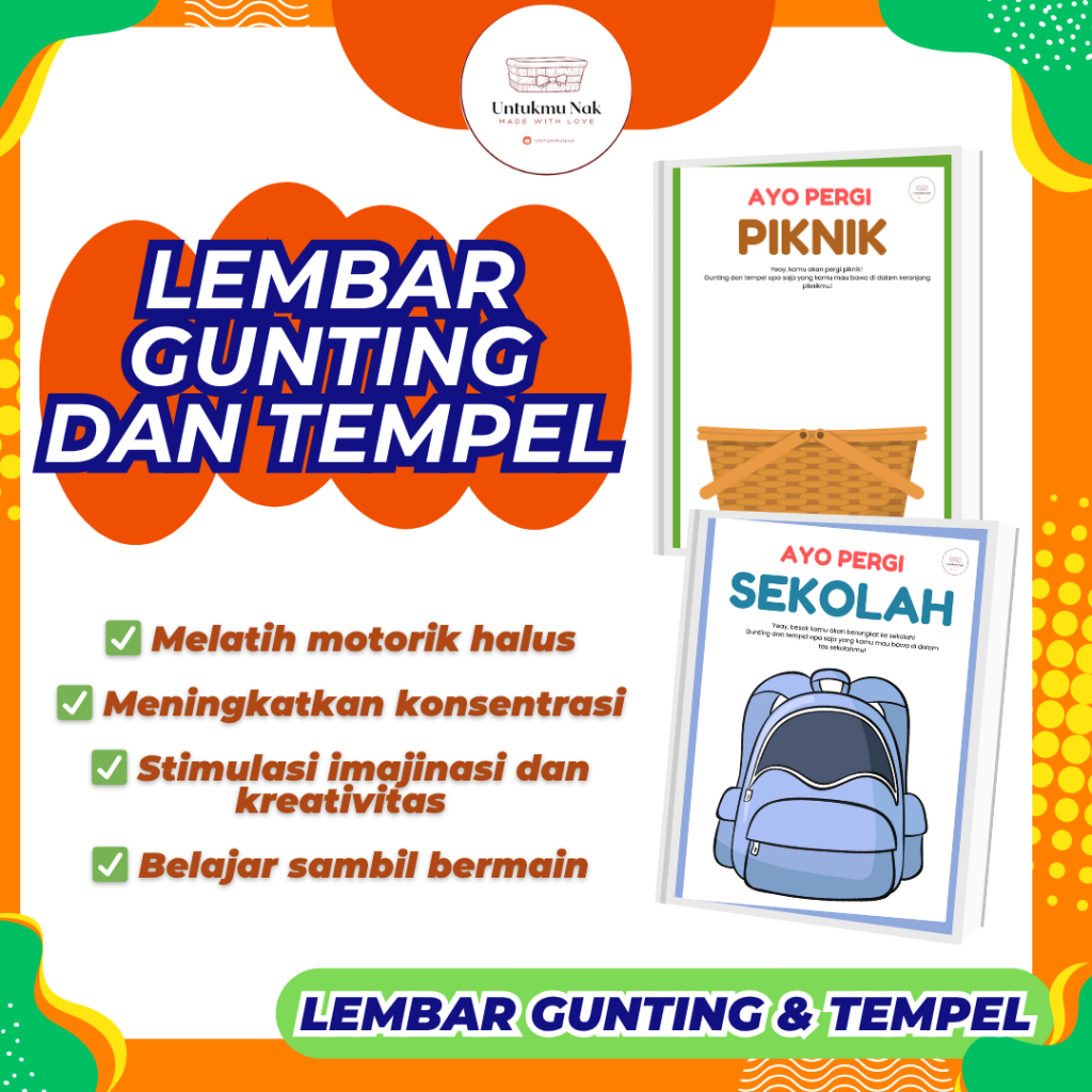 

Lembar Gunting Tempel | Lembar Kreativitas Anak