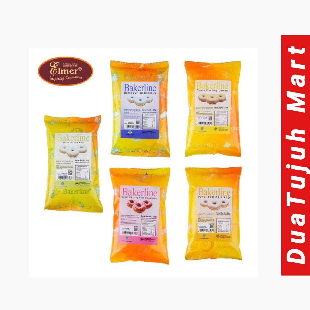 

Elmer Bakerline Donut Dusting 250 Gram Original Pack