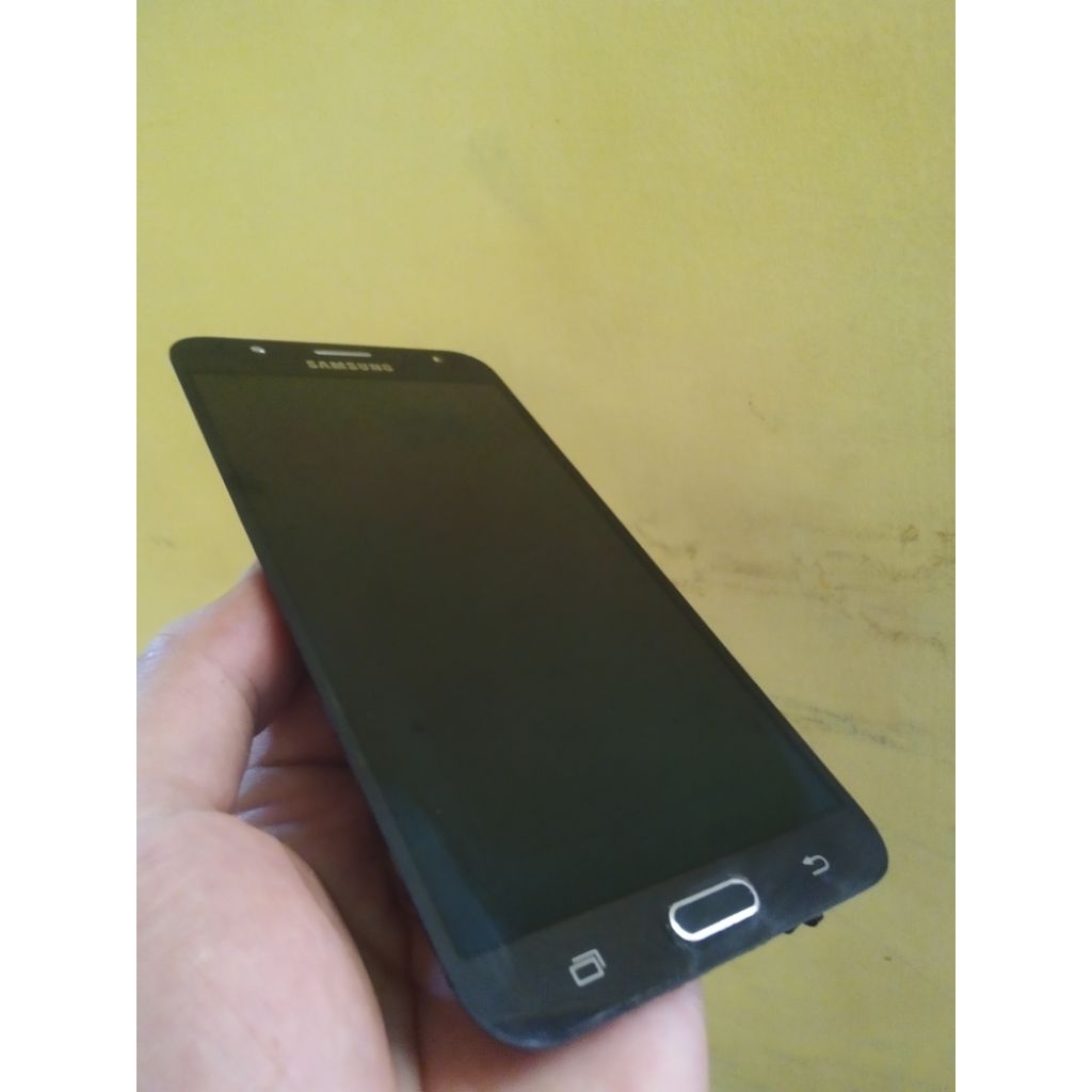 LCD ORI SAMSUNG J7 J700F J700 J700H J700G LCD FRAME TOMBOL EARPHONE  GETAR MIC ORIGINAL COPOTAN NORM