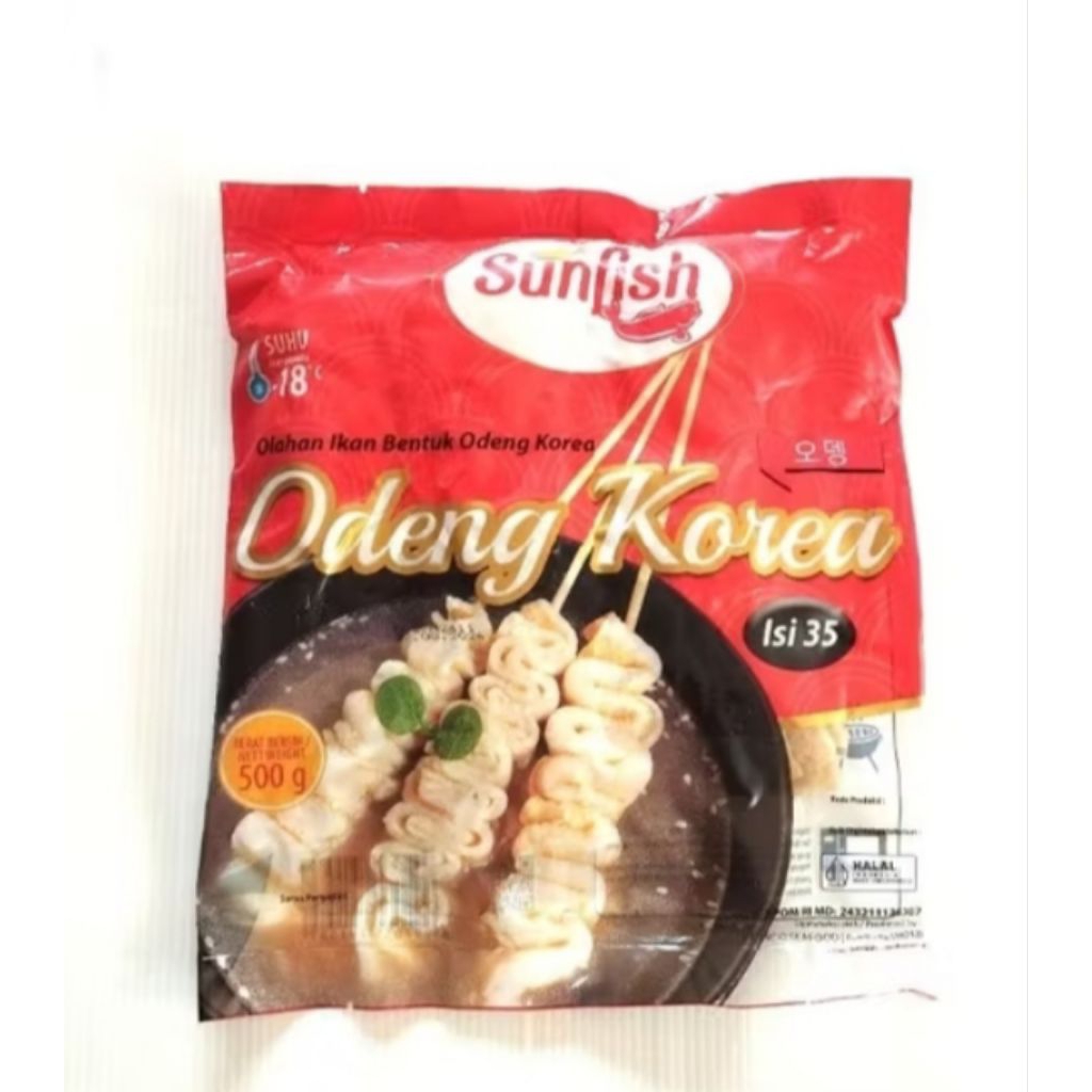 

SUNFISH ODENG KOREA KEMASAN 500GR / ODENG KOREA