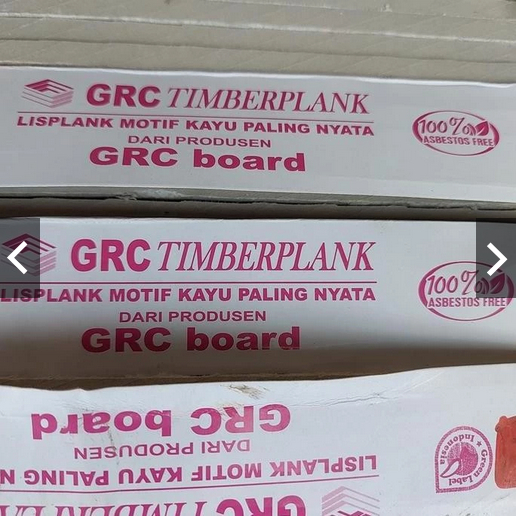 Lisplang GRC Polos / GRC Plank 2.4 m