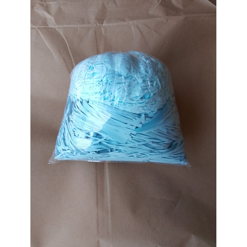 

(1 kg) Kertas Cacah Biru Merah Kuning Hijau / Serut / Shredded Paper / Isi Hampers / Gift Box / Box Filler / Kertas Potongan