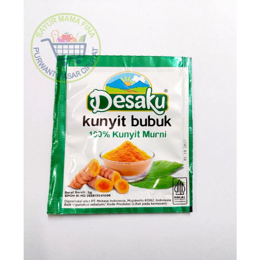 

Kunyit Bubuk Desaku 1 saset 5gr