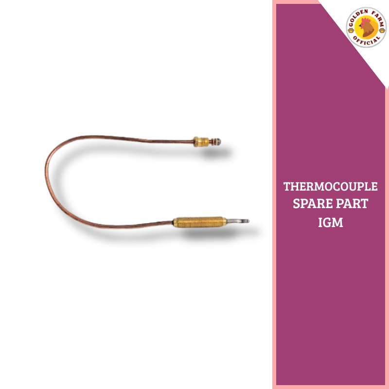 Thermocouple medion tembaga sparepart pemanas gasolec