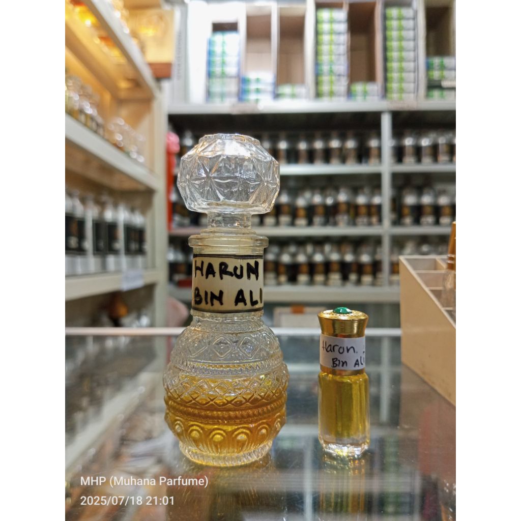 Parfum HARUN BIN ALI | Aroma Sweet Malaya | Original Asli | Wangi Tahan Lama