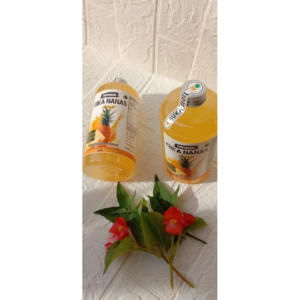 

paket hemat cuka nanas NANASAE kemasan 1000ml