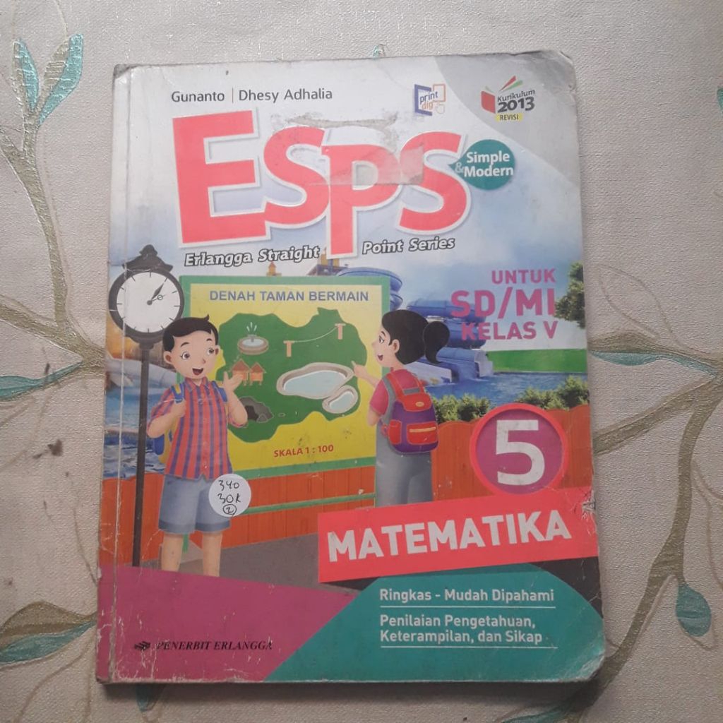 ESPS 5 Matematika untuk SD/MI Kelas V ((Kurilulum 2013))