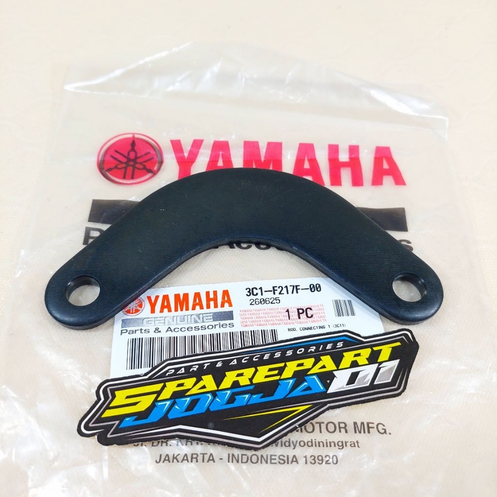 Plat Besi Rod Connecting Conrod Tapal Vixion Old Lama ORI YGP ASLI ORIGINAL YAMAHA 3c1-f217f-00