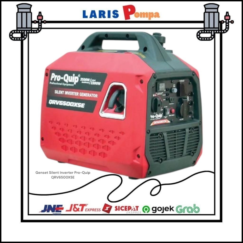 Genset Silent Inverter Pro-Quip QRV6500XSE-3500WATT