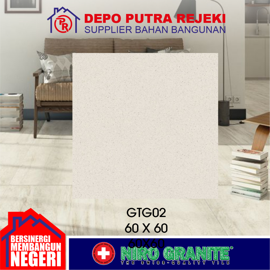 Niro Granite - GTG - Matt - 60x60