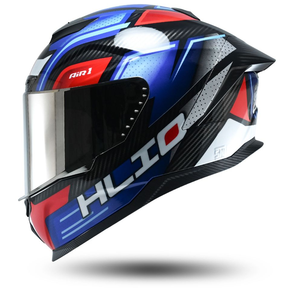 Helm Full Face Sport Touring Bahan Thermoplastic Ukuran M-XL