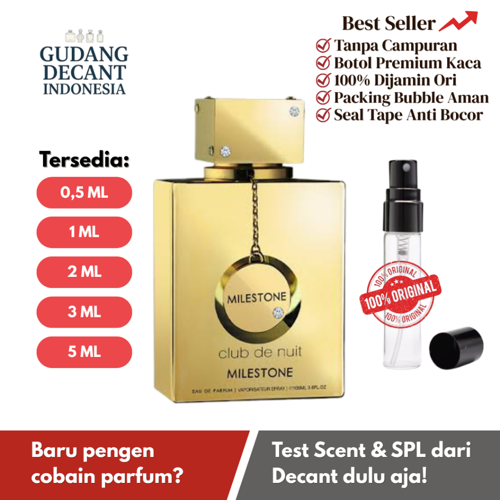 Decant Armaf Club de Nuit Milestone EDP