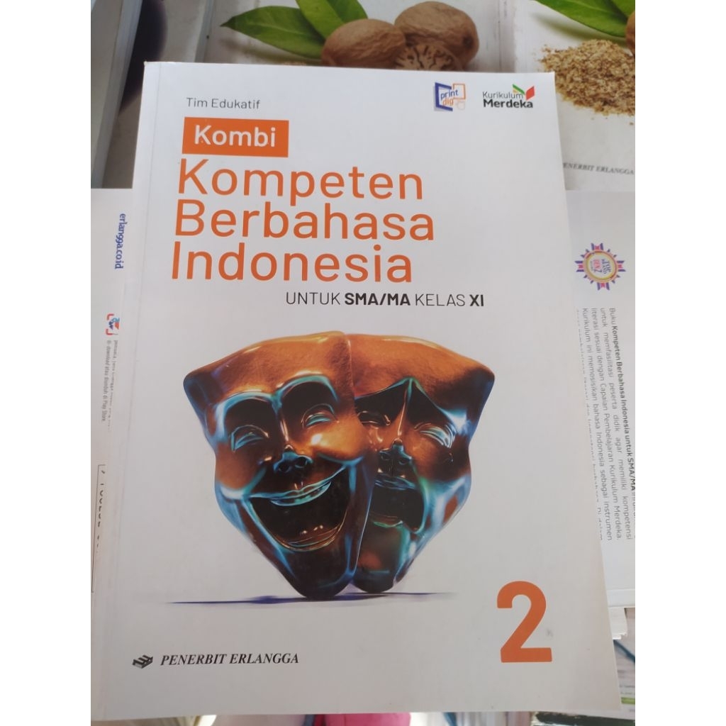 Preloved ori buku Kombi kompeten berbahasa Indonesia kelas XI 11 sma kurikulum merdeka