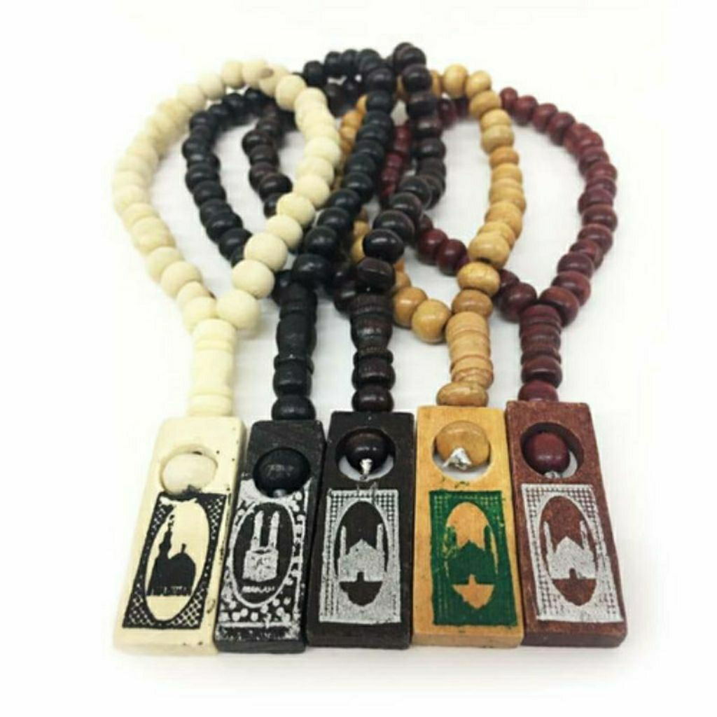 

Tasbih Kayu Walikukun Hitam & Coklat Ukuran 33 Butir