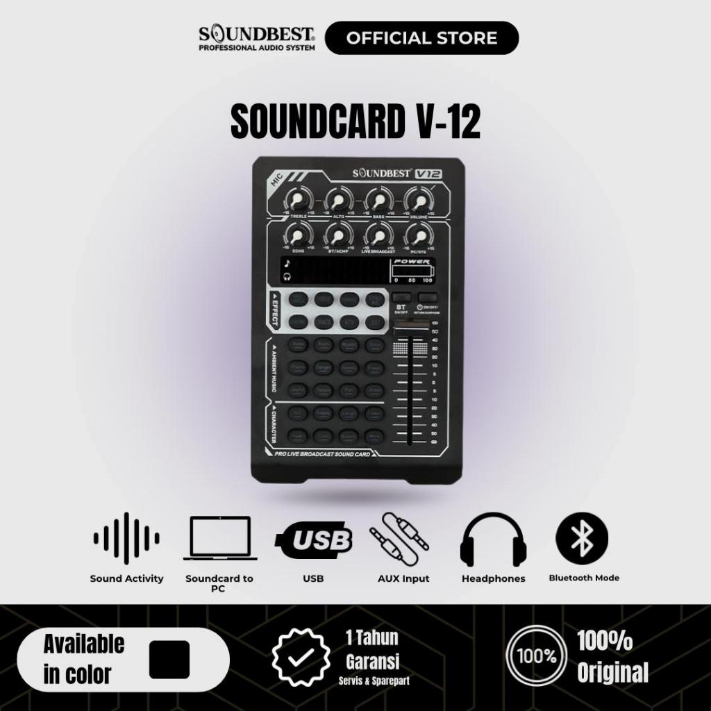 SOUNDBEST Soundcard V-12 Garansi Resmi